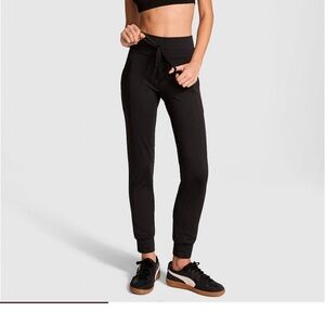 PINK Victoria's Secret Black Joggers